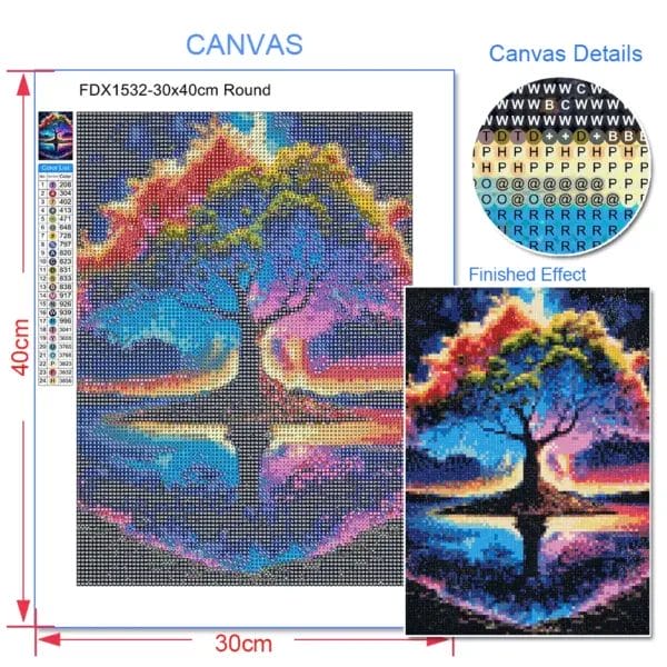 5D DIY Diamond Mosaic Painting Kit - Image 2